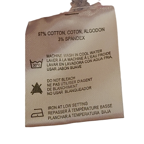 Report Collection Performance stretch pink blue long-sleeved Button-down  shirt - Picture 10 of 16